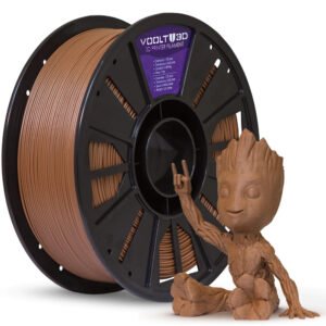Voolt3D - PLA - Wood - Tabaco